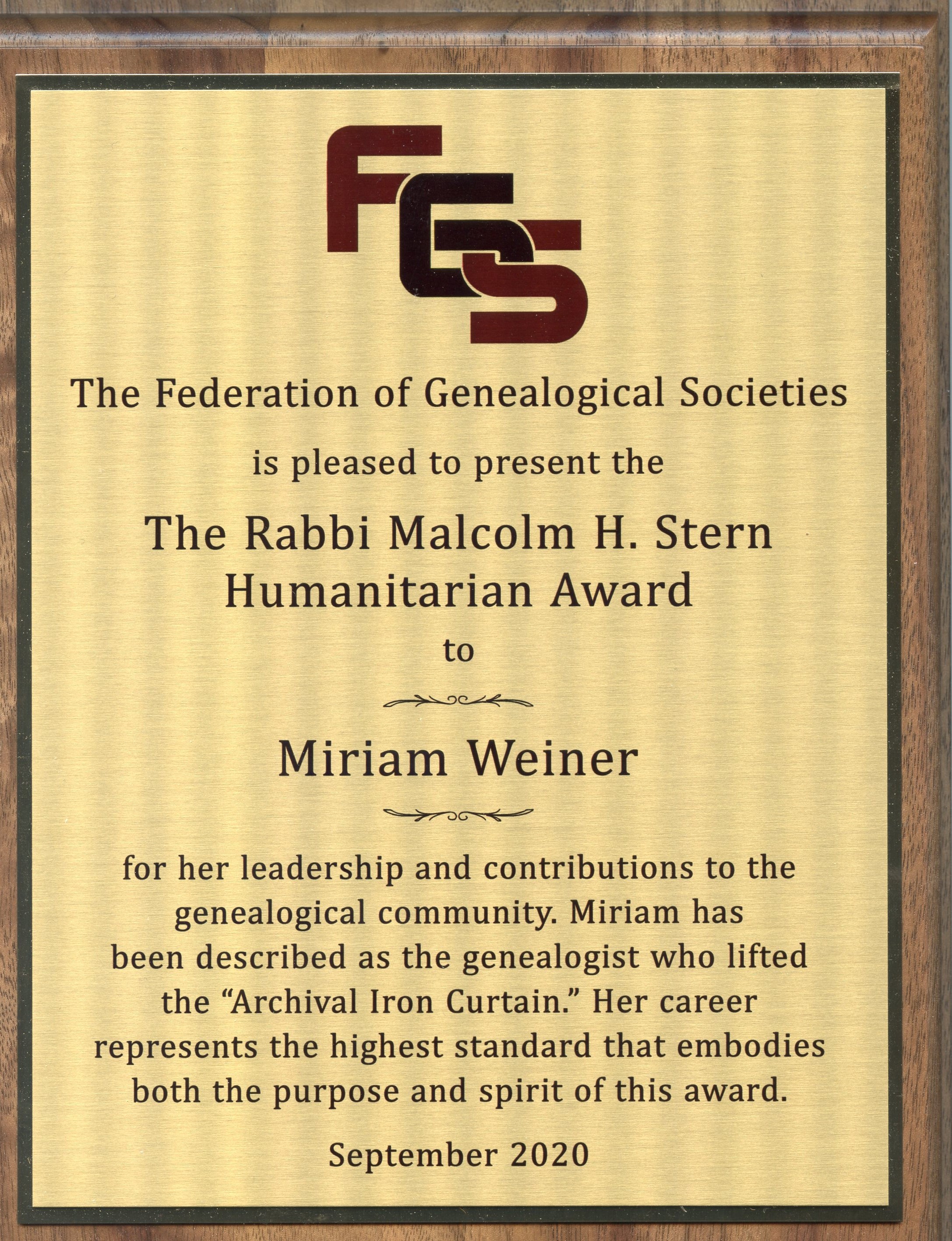 Federation of Genealogical Societies, 1991 (large)